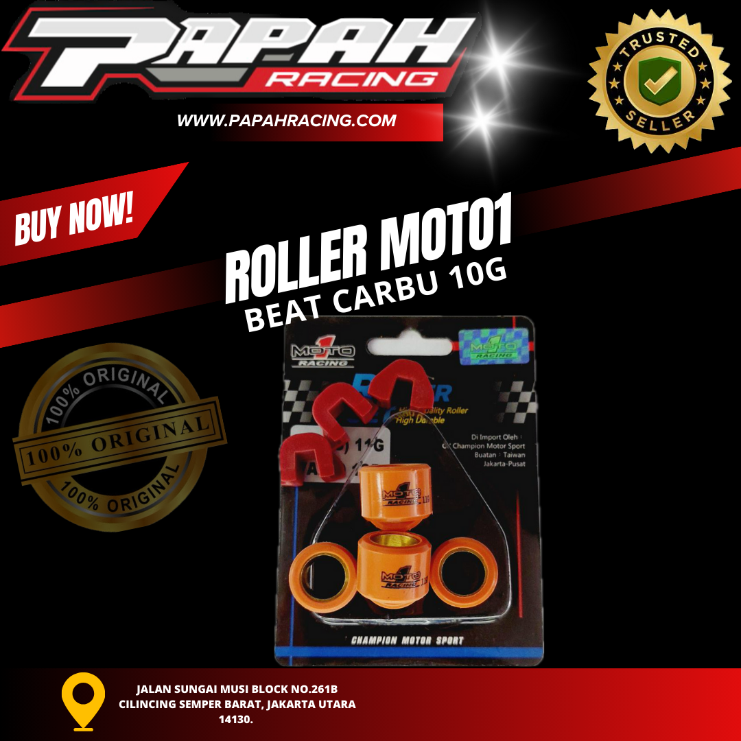 ROLLER MOTO1 BEAT CARBU 10G 